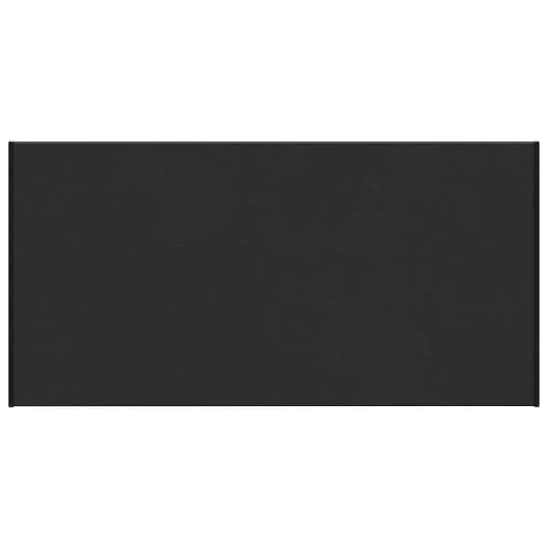 Fönsterbräda Svart med träådring 80 x 45 x 4,5 cm PVC