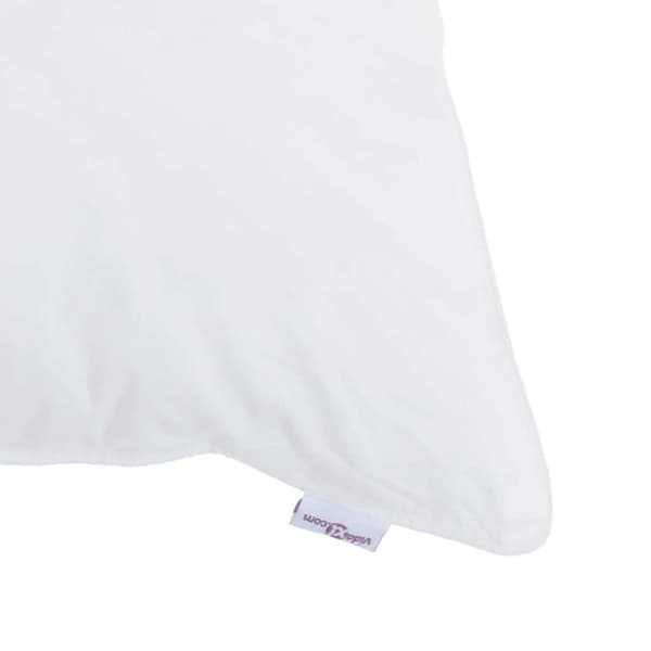 Duntäcke med kudde 3 pcs Vit Mikrofiber