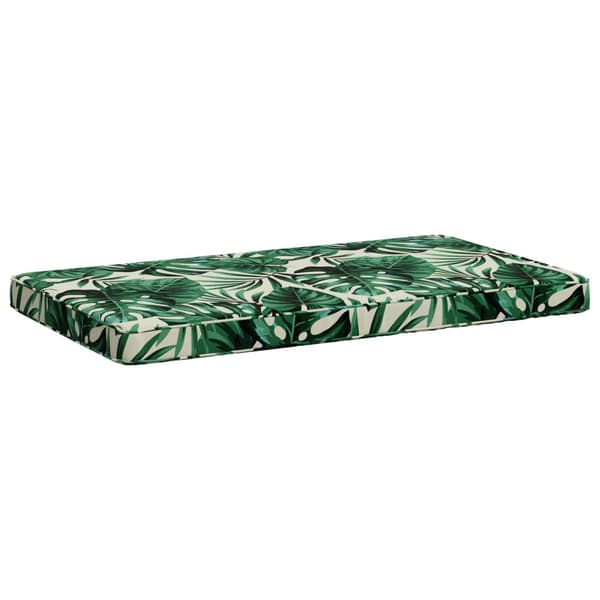 2-delade Bänk Kuddar VUGHT 2 st 100% Polyester Bladmönster