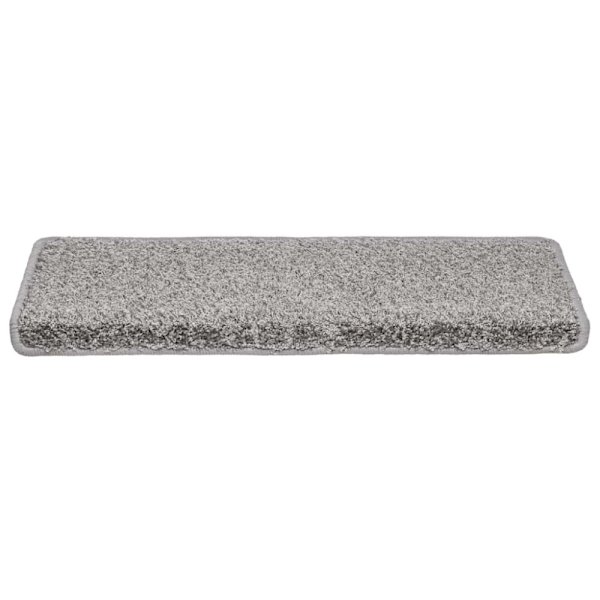 Trappmattor 30 st 65x21x4 cm grå rektangulär kant