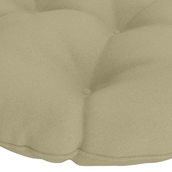 Papasan-kudde VIANEN 100% Polyester Ljusgrön Ø 120 x 12 cm