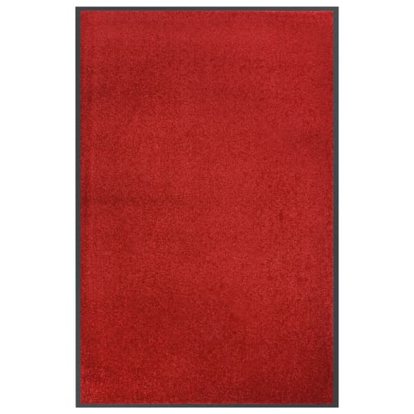 Dörrmatta röd 80x120 cm