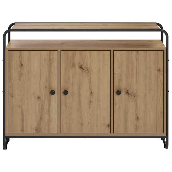 Sideboard Artisan-ek 102 x 35 x 75 cm Konstruerat trä