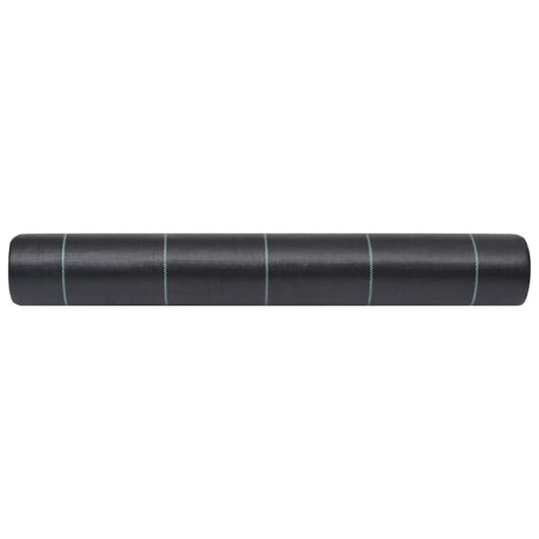 Ogräsmatta svart 2x50 m PP