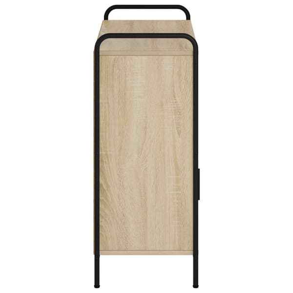 Sideboard Sonoma-ek 97 x 33 x 81 cm Konstruerat trä