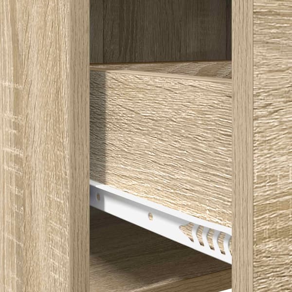 Sideboard Sonoma-ek 75 x 36 x 80 cm Konstruerat trä