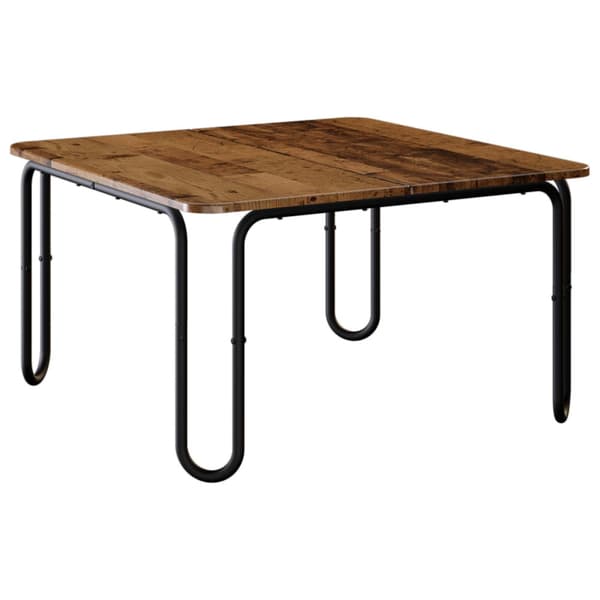 Kaffeebord Gammalt trä 59 x 59 x 45 cm Konstruerat trä