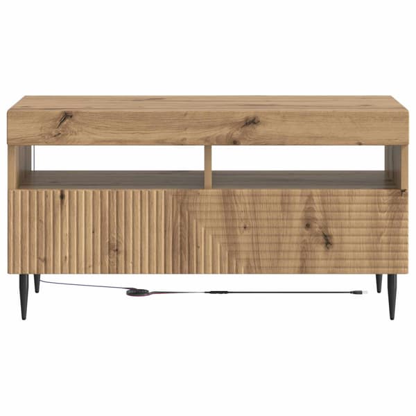 LED TV-skåp Artisan-ek Konstruerat trä