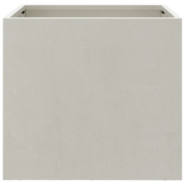Odlingslåda silver 32x30x29 cm rostfritt stål