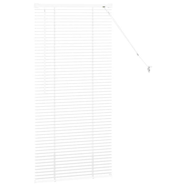 Persienner Vit 130 x 60 cm Aluminium