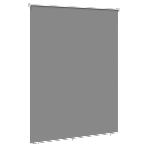 Rullgardin UV-skydd Ljusgrå 160 x 230 cm Polyester