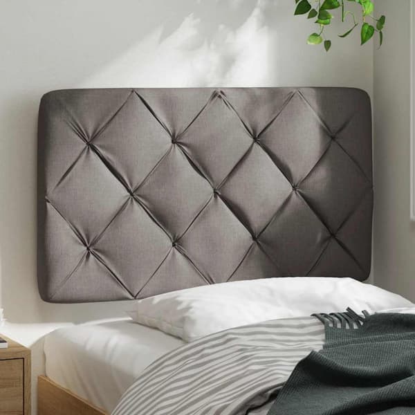 Dyna till huvudgavel taupe 90 cm tyg