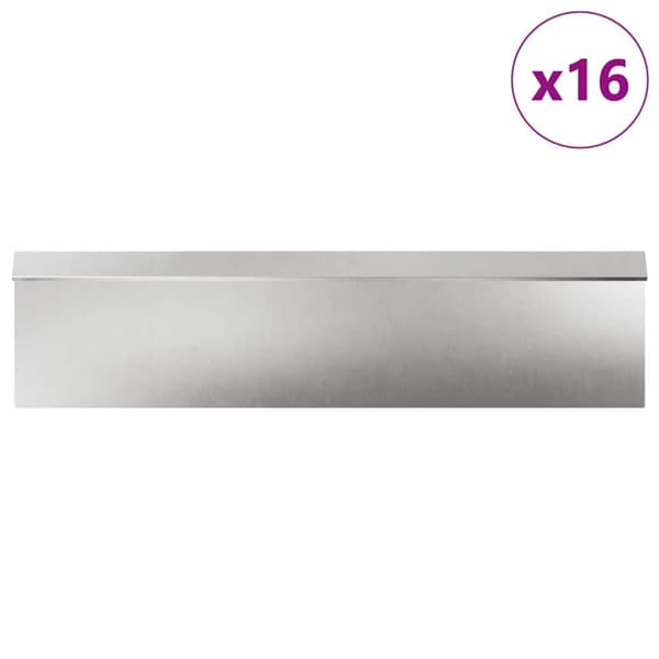 Snigelstaket 20 pcs Silver Rostfritt stål