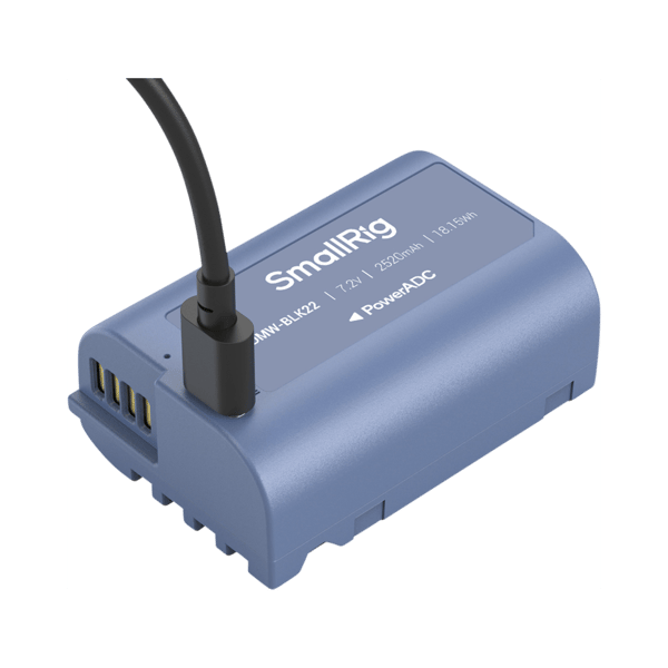 SmallRig 4906 Camera Battery USB-C Rechargeable DMW-BLK22