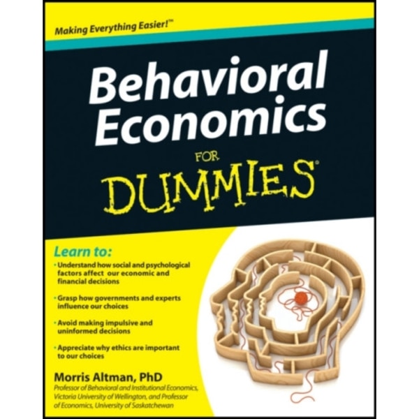 Behavioral Economics For Dummies (häftad, eng)