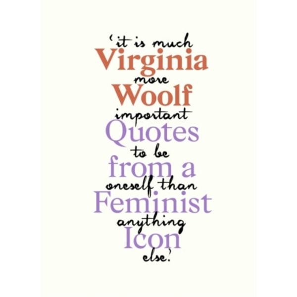 Virginia Woolf (inbunden, eng)