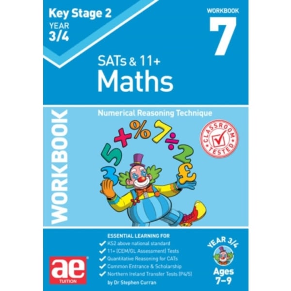 KS2 Maths Year 3/4 Workbook 7 (häftad, eng)
