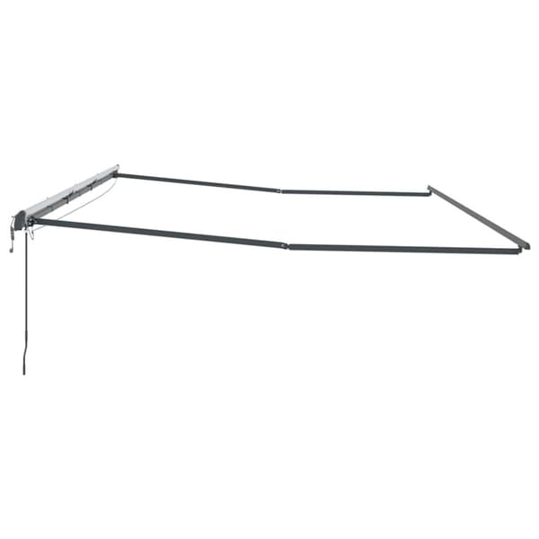 Markisram Antracit 600 × 300 cm Aluminium