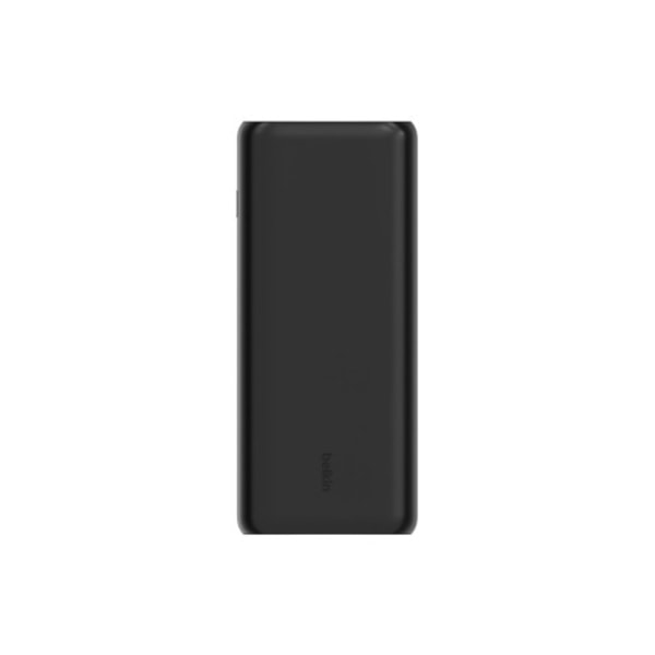 Belkin strömförsörjningsbank - 24 pin USB-C, 2 x USB - 20 Watt Svart