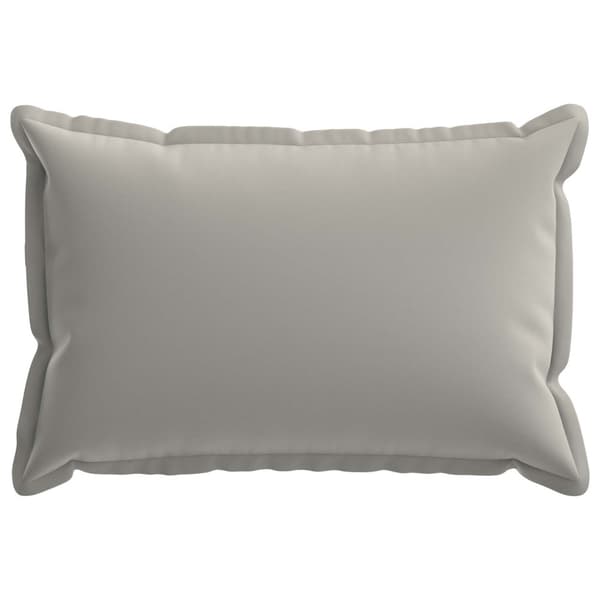 Kuddöverdrag 2 st HOUTEN Grå 40 x 60 cm Polyester