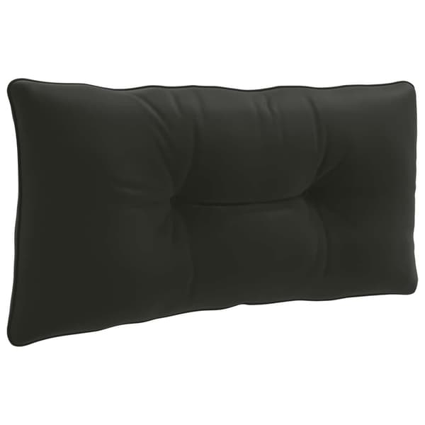 Ryggkudde PUTTEN 100% Polyester Svart 70 x 40 x 10 cm