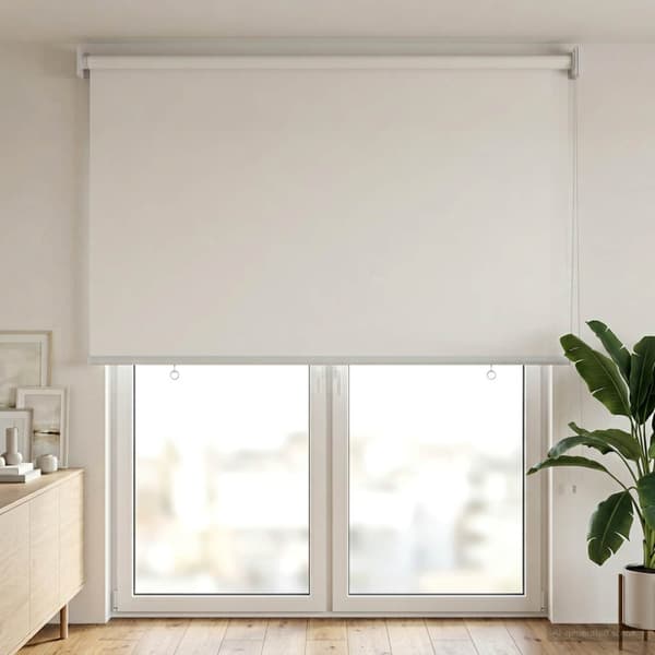 Rullgardin UV-skydd Vit 60 x 230 cm Polyester