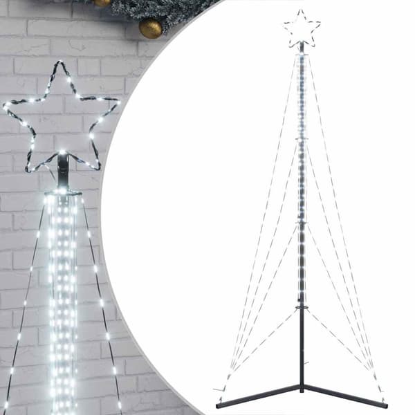 LED julgran 483 LED kallvit 240 cm