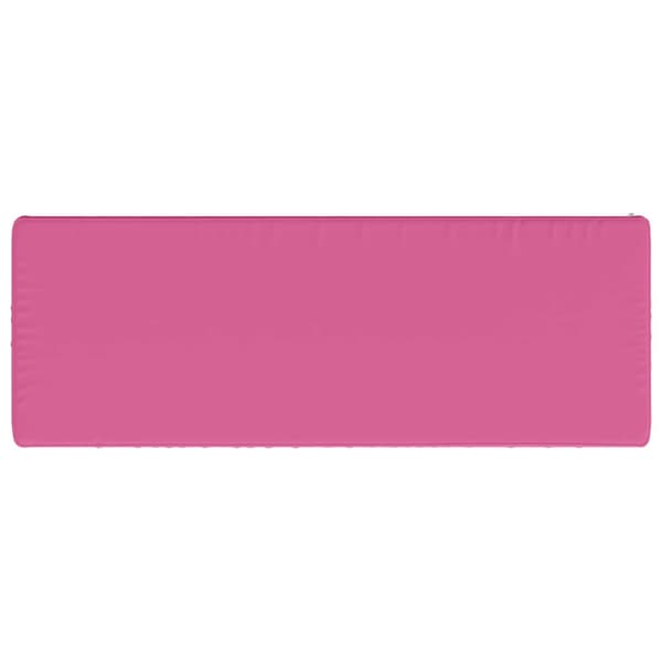 1-delad Bänk Kudde VUGHT 100% Polyester Rosa 110 x 40 x 5 cm