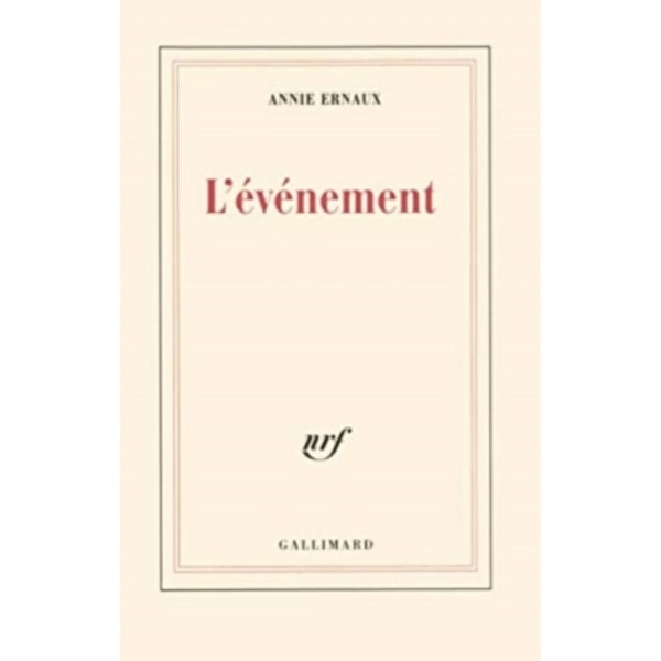 Levenement (häftad, eng)