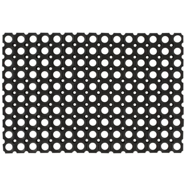Dörrmatta rektangulär 60x80 cm Gummi