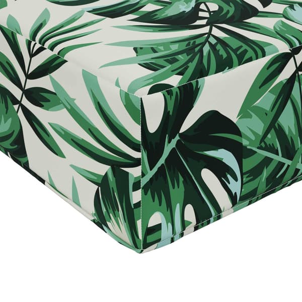 Utomhus Soffa Kudde 2 pcs Bladmönster Polyester