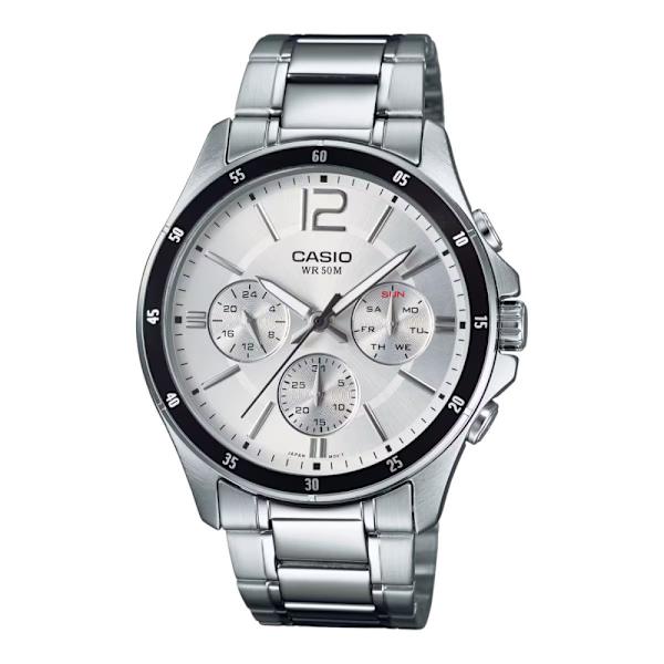 CASIO MTP1374D7AVDF - Quartz Klocka Herr (47MM)