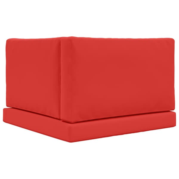 Utomhus Soffa Kudde 3 pcs Röd Polyester