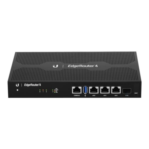 Ubiquiti EdgeRouter ER-4 - router - skrivbordsmodell Svart