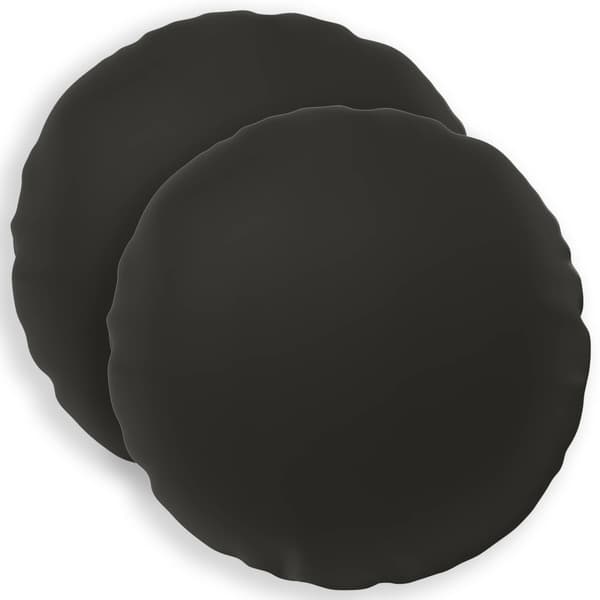 Kudde med kudde HEERLEN 2 st Svart Polyester