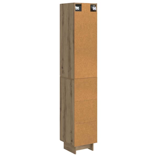 Skåpset 2 pcs 33 x 34,5 x 90 cm Konstruerat trä