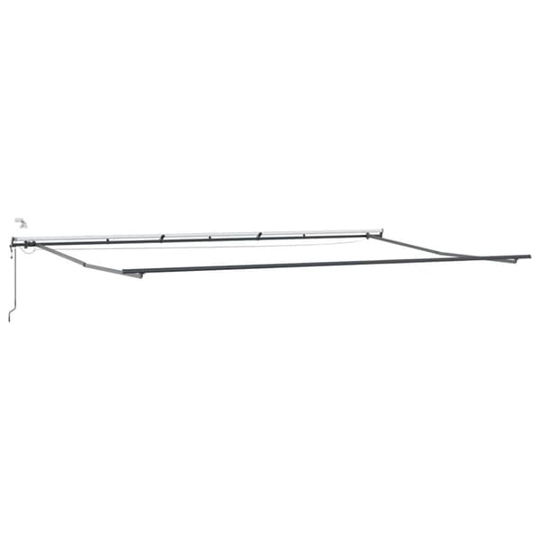 Markisram Antracit 600 × 300 cm Aluminium