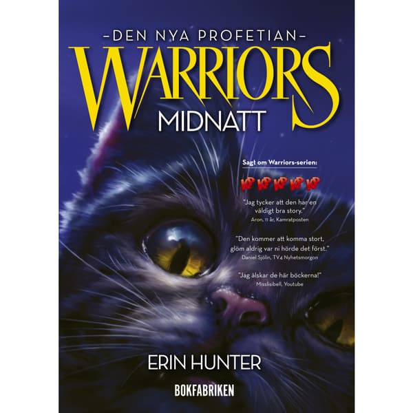 Warriors 2. Midnatt (bok, kartonnage)