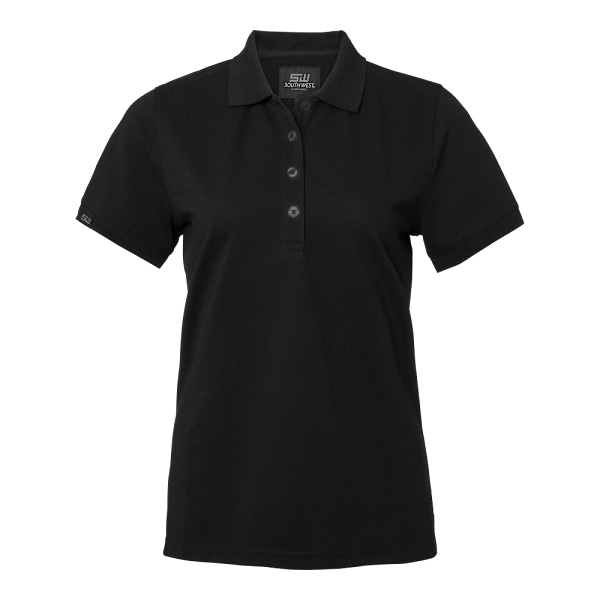 Wera solid Polo w Black Female