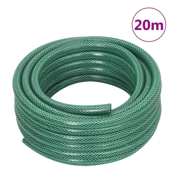 Trädgårdsslang grön 0,5" 20 m PVC