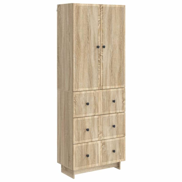 Skåpset 2 pcs 66 x 34,5 x 90 cm Konstruerat trä