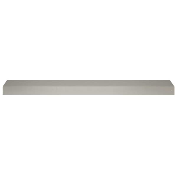 Topprofil för rabattkant 2 st 100 x 20 x 5 cm Rostfritt stål