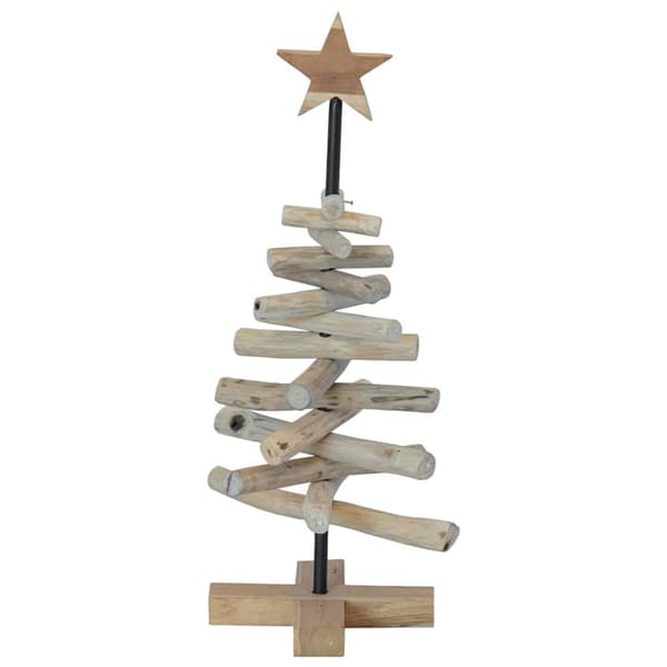 Julgran Brun 60 cm Massivt teakträ