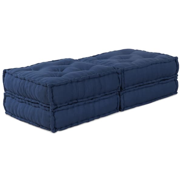 Modulsofa enhet 2 pcs Indigo 140 x 70 x 36 cm Tyg