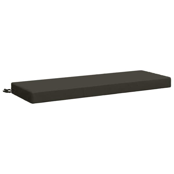 Bänk kudde SOEST 100% Polyester Antracit 110 x 40 x 8 cm