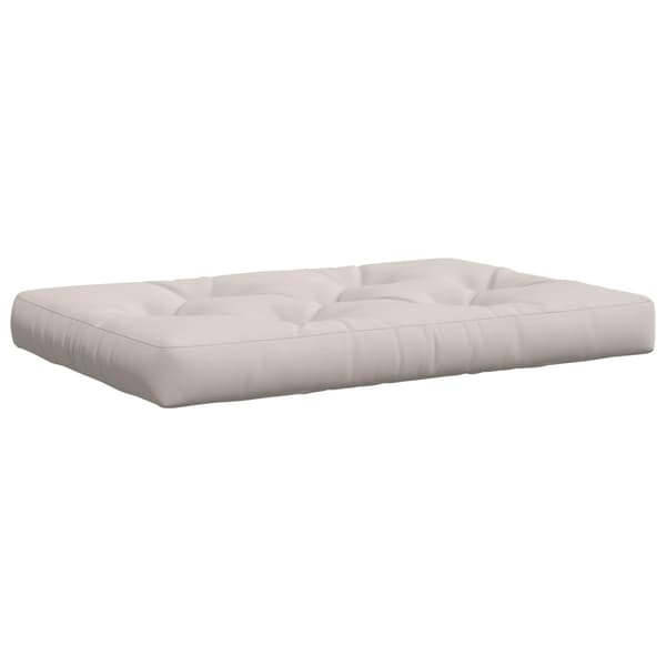Pallkudd VIANEN 100% Polyester Vit 120 x 80 x 12 cm