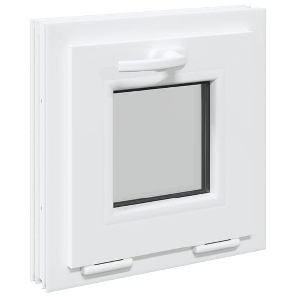 Tilt källarfönster RISOR 40 x 40 cm PVC och klart glas