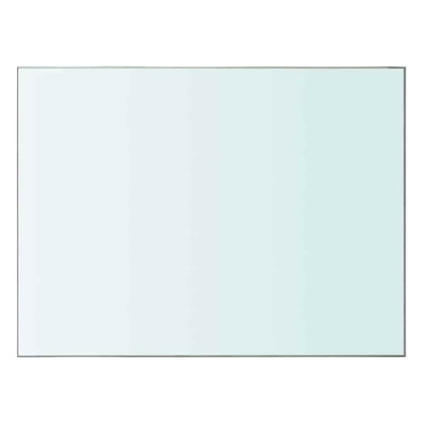 Hyllplan glas genomskinlig 40x30 cm
