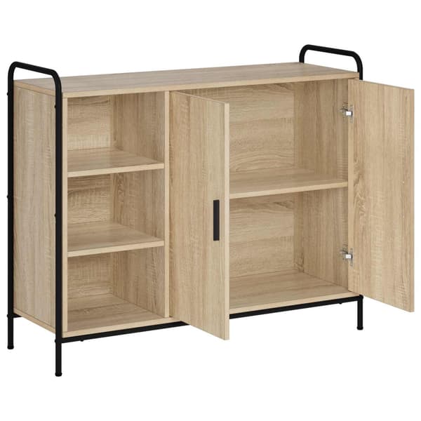 Sideboard Sonoma-ek 97 x 33 x 81 cm Konstruerat trä