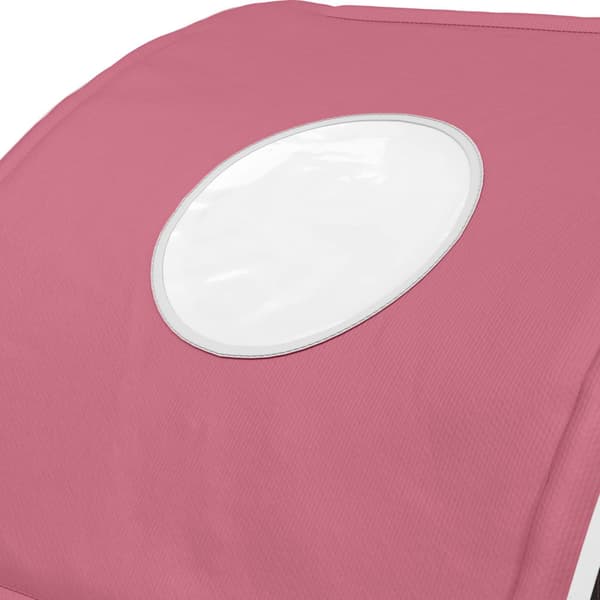 Sängtunnel 2 pcs Rosa 211 x 52,5 x 2 cm Polyester